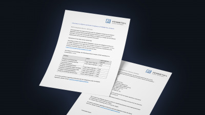 REACH and RoHS certificate from FEINMETALL GmbH